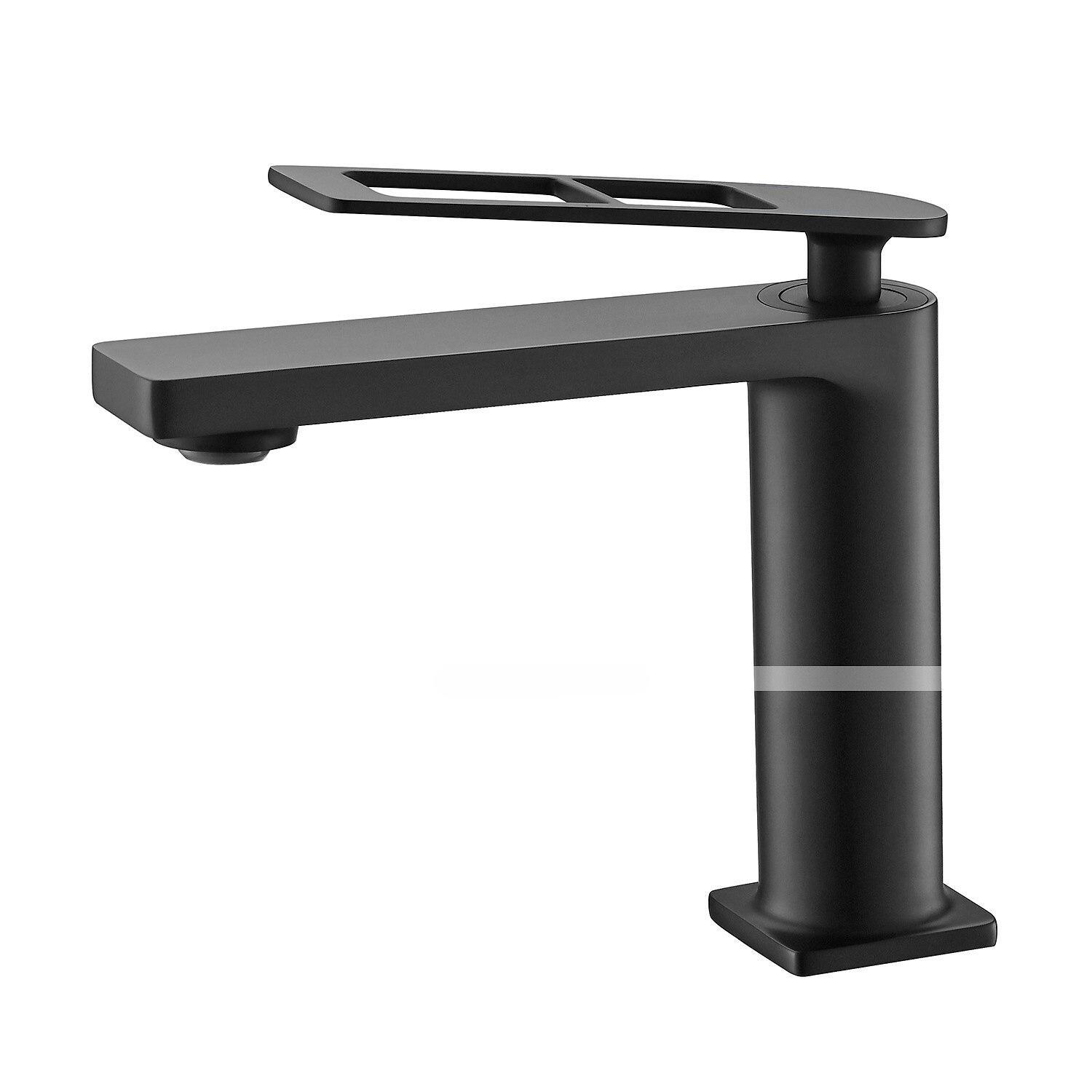 Single Handle Bathroom Faucet, Painted Finishes/Electroplated/Chrome One Hole Centerset, Brass Bathroom Sink Faucet with Hollow Handle 2025 - CAD $143.99 –P5