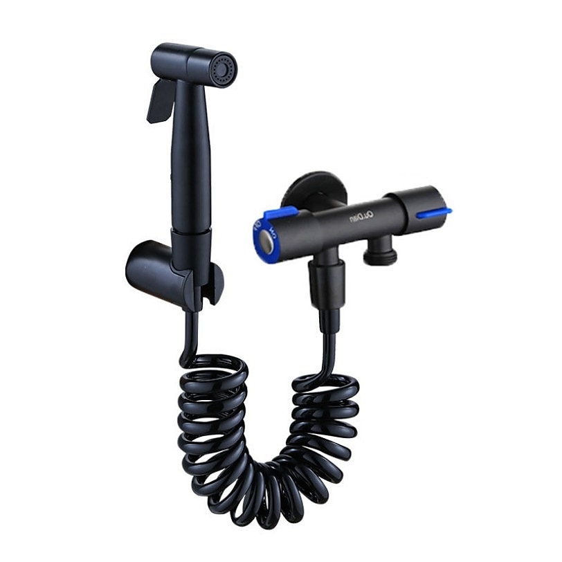 Handheld Toilet Bidet Sprayer Kit Wall-mount 304 Stainless Steel Toilet Bidet Showerhead with Hose Bathroom Cleaning Set 2025 - CAD $39.99 –P14