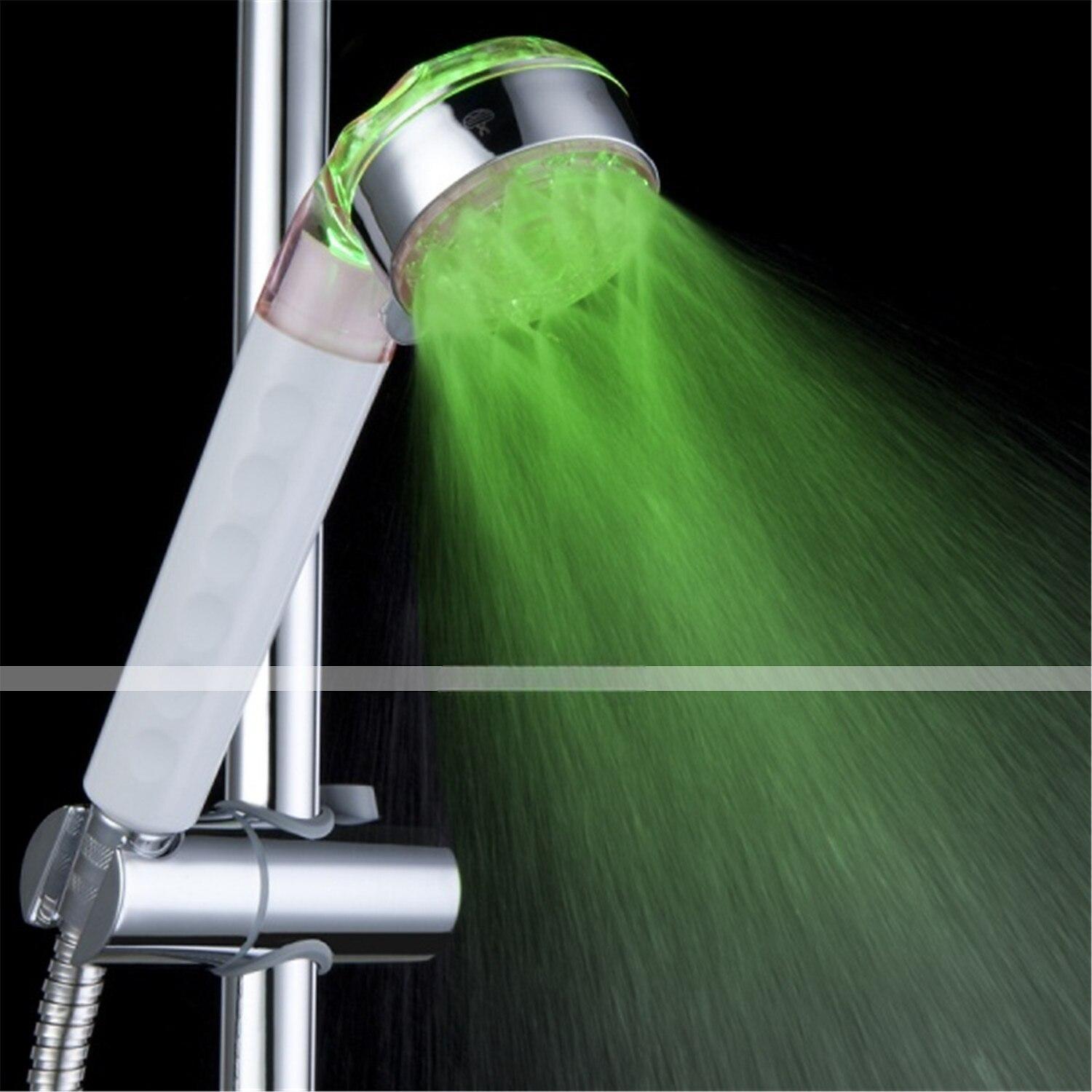 3-Color Temperature Sensitive LED Color Changing Hand Shower 2025 - CAD $14.99 –P1