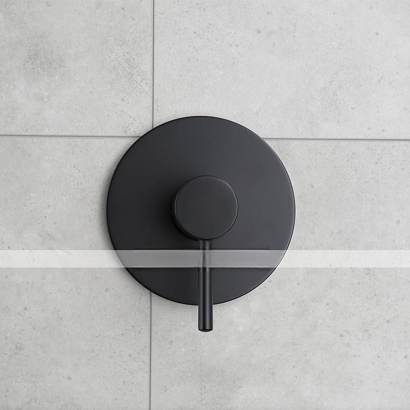 Concealed Shower Faucet Combo Set 8" Shower Head Shower System Mixer Rough In Valve Rainfall High Pressure Head with Handheld Wall Monted Tub and Shower Trim Kit Bathroom Bath 2025 - CAD $271.99 –P4