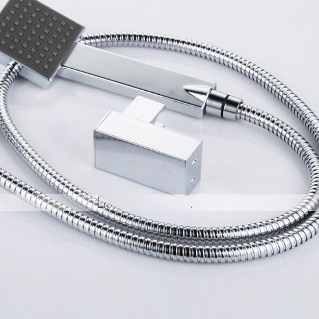Concealed Shower Faucet Combo Set 8" Shower Head Shower System Mixer Rough In Valve Rainfall High Pressure Head with Handheld Wall Mounted Tub and Shower Trim Kit Bathroom Bath 2025 - CAD $207.99 –P1