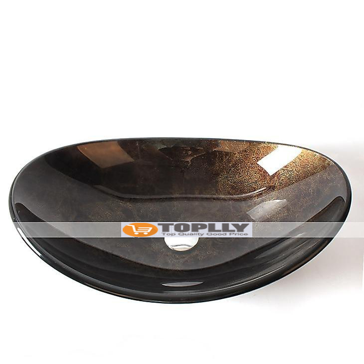 Mounting Ring Antique Tempered Glass Rectangular Vessel Sink Lavabo 2025 - CAD $366.99 –P3
