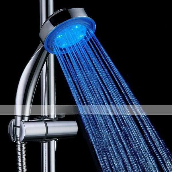 Contemporary Hand Shower Chrome Feature - Shower / Color Gradient / Rainfall Shower Head 2025 - CAD $11.99 –P3