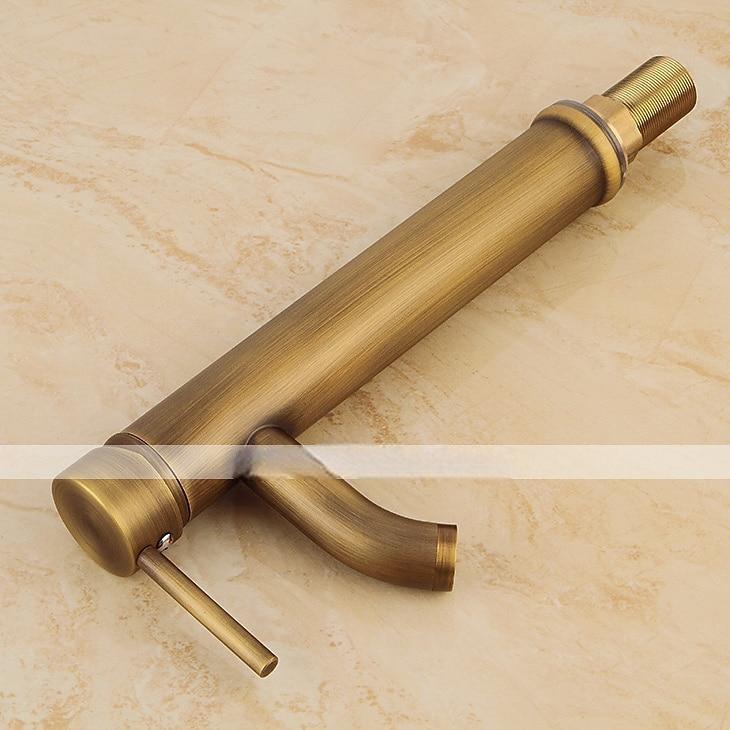 Bathroom Sink Faucet - Classic Antique Brass Centerset Single Handle One HoleBath Taps 2025 - CAD $79.99 –P4