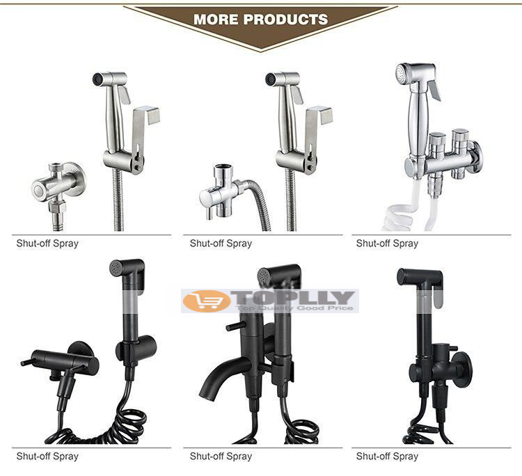 Single hole Bidet BlackToilet Handheld bidet Sprayer Self-Cleaning Contemporary 2025 - CAD $59.99 –P9