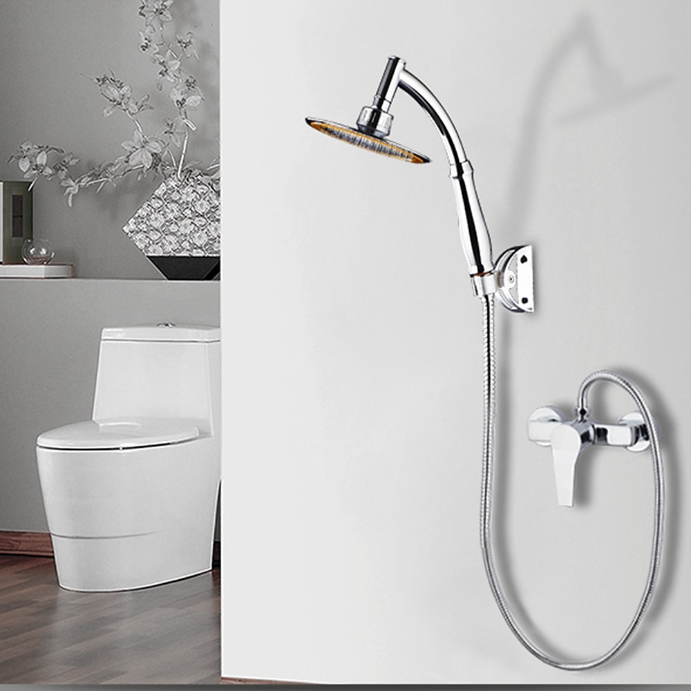High Pressure Shower Head Bracket Hose Set 360 Degree Adjustment Water Saving Handheld Shower Head Bath Nozzle SPA Rainfall Turbo Shower Head Set for Bathroom 2025 - CAD $12.99 –P1