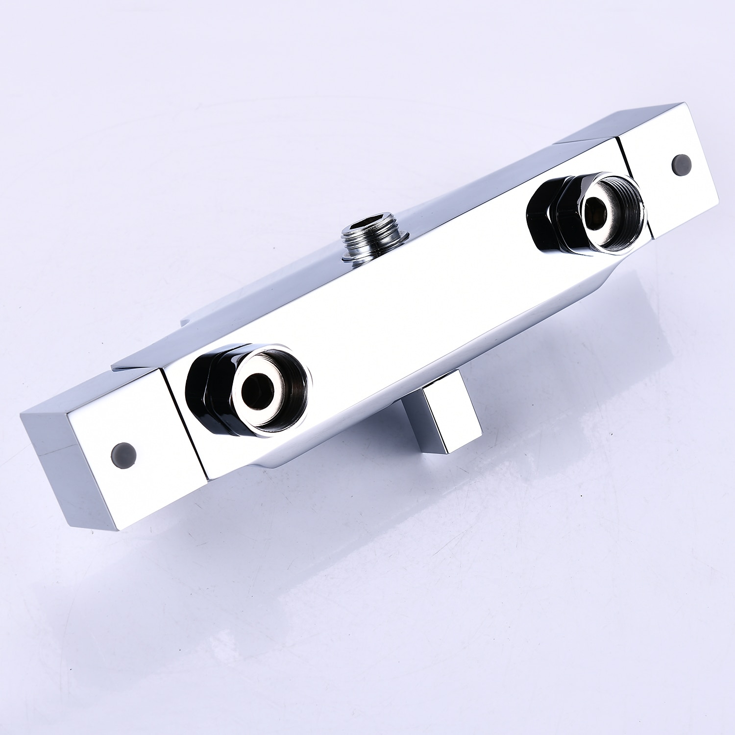 Bathtub Faucet - Contemporary Electroplated Wall Mounted Ceramic Valve Bath Shower Mixer Taps 2025 - CAD $271.99 –P13