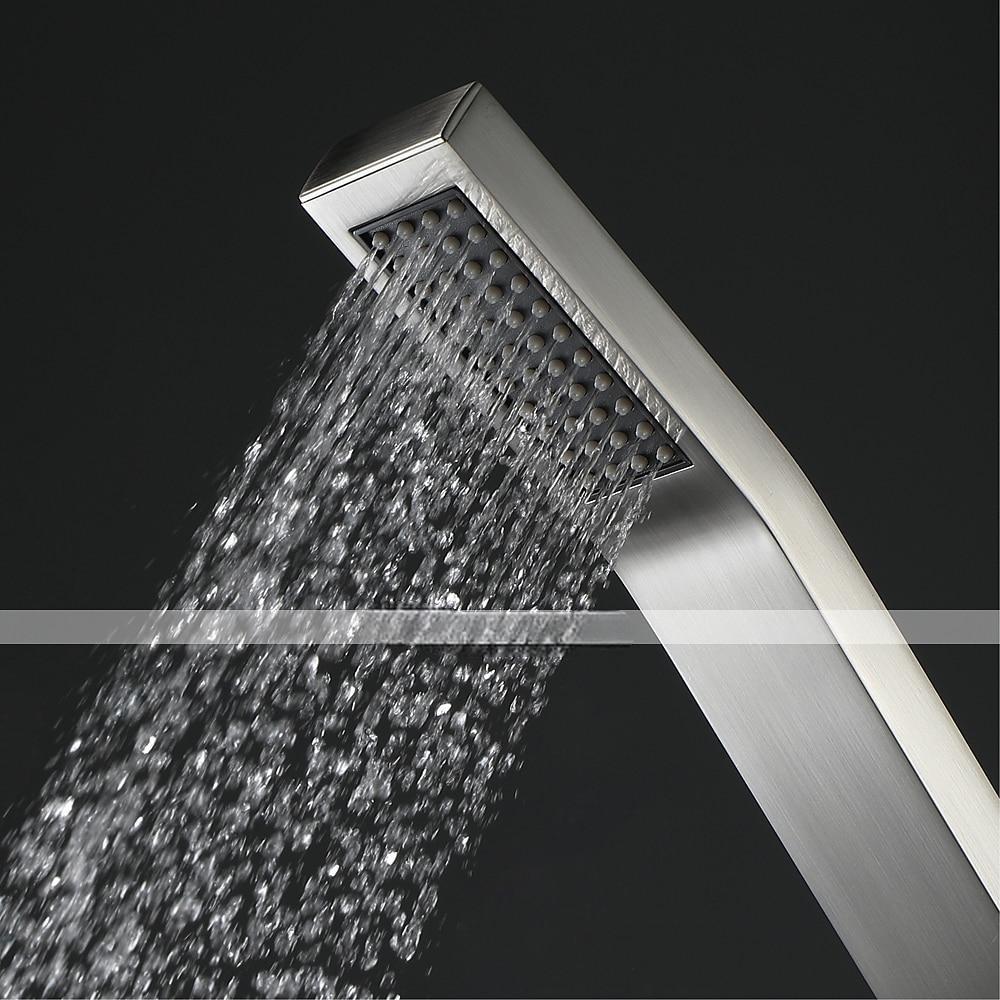 Contemporary Hand Shower Chrome / Brushed / Ti-PVD Feature - Shower Shower Head / Stainless Steel / Brass / Yes 2025 - CAD $23.99 –P18
