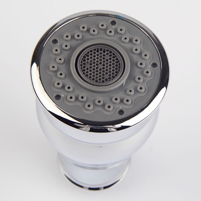 Kitchen Faucet Head Replacement Black Chrome Brushed Pull Out Faucet Sprayer Head Nozzle Attachment Fittings Accessories Aeration Spray Splash-proof Spout Adapter 2025 - CAD $27.99 –P6
