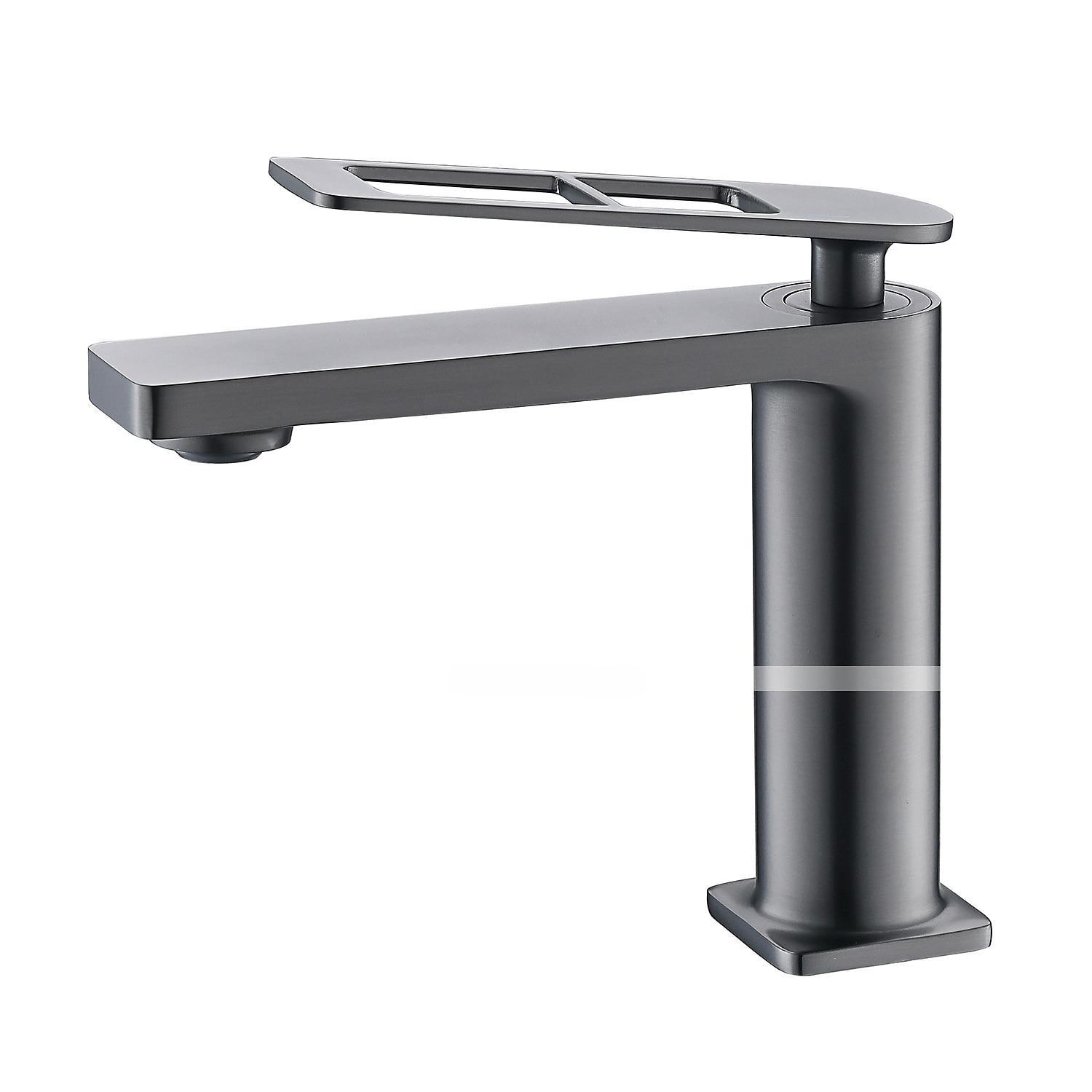 Single Handle Bathroom Faucet, Painted Finishes/Electroplated/Chrome One Hole Centerset, Brass Bathroom Sink Faucet with Hollow Handle 2025 - CAD $143.99 –P12