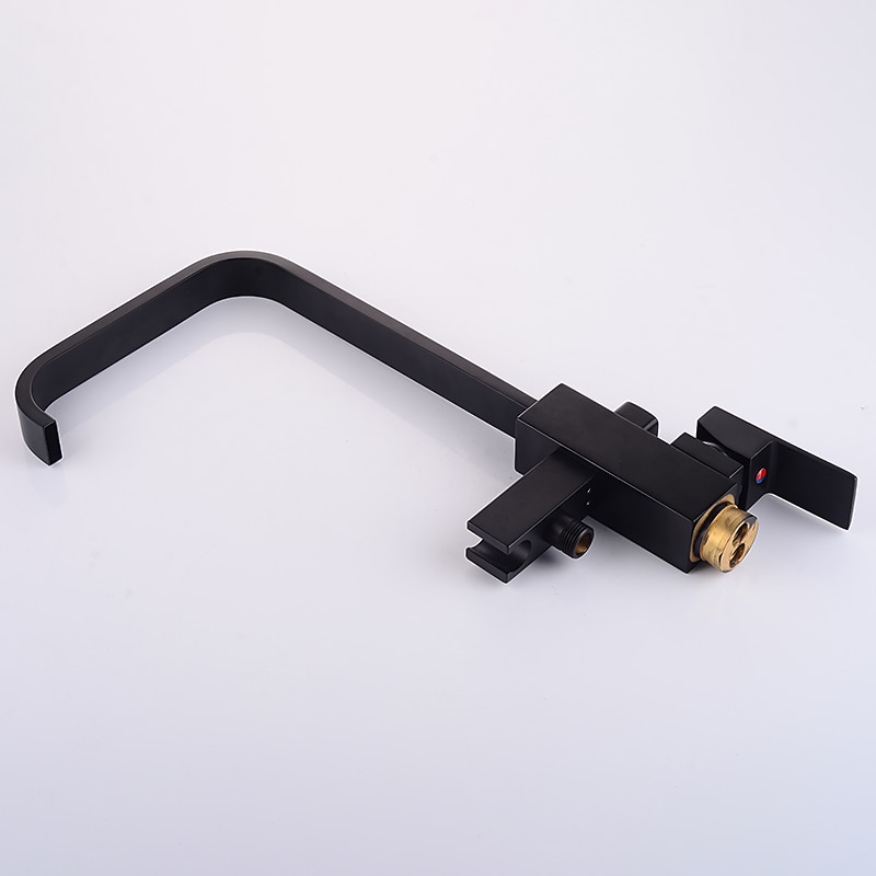 Bathtub Faucet - Contemporary Electroplated Free Standing Brass Valve Bath Shower Mixer Taps 2025 - CAD $398.99 –P5