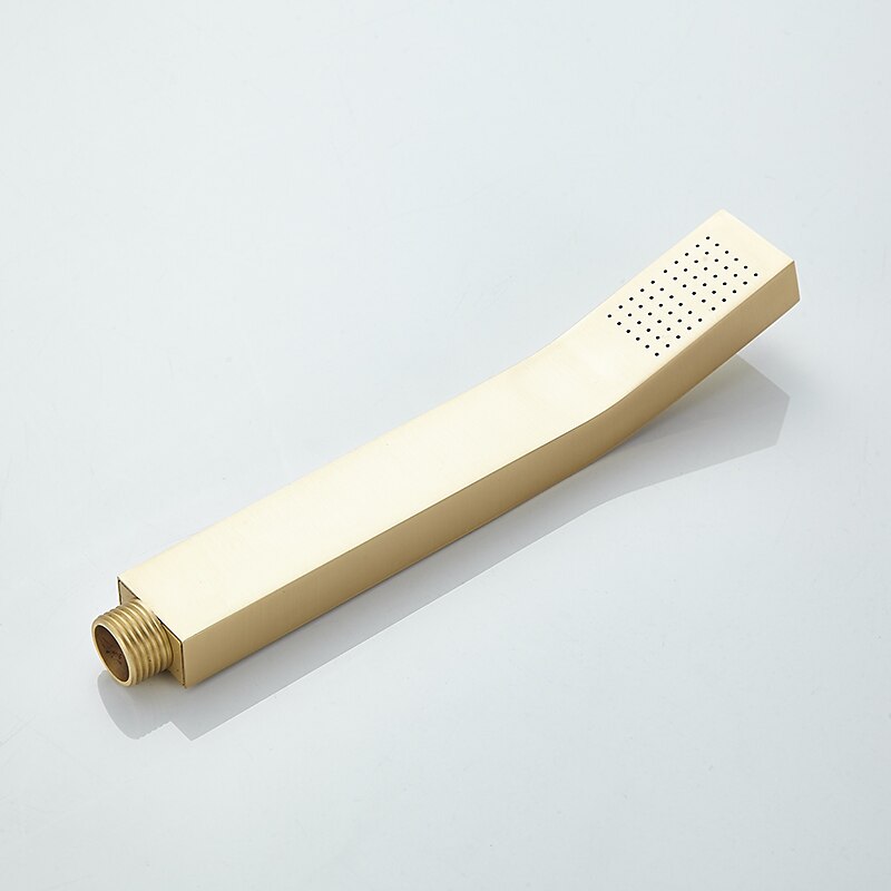 Shower FaucetShower System Rainfall Shower Head System Body Jet Massage Set - Handshower Included pullout Rainfall Shower Contemporary Vintage Style Nickel Brushed Mount Inside Ceramic Valve 2025 - CAD $558.99 –P5