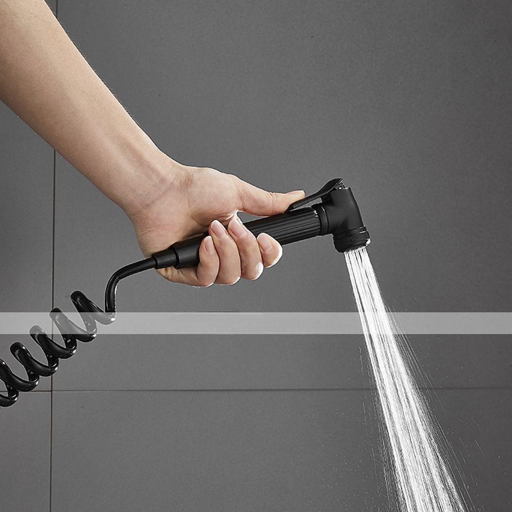 Shower System Faucet Combo Set with 8" Rain Showerhead Multi-Function Hand Shower Adjustable Slide Bar and Soap Dish Wall Mounted Ceramic Valve Bath Shower Mixer Taps 2025 - CAD $223.99 –P8