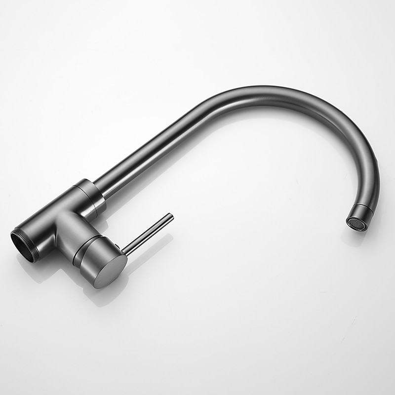 Bathtub Faucet Gun Grey Contemporary Electroplated Free Standing Ceramic Valve Bath Shower Mixer Taps 2025 - CAD $328.99 –P2