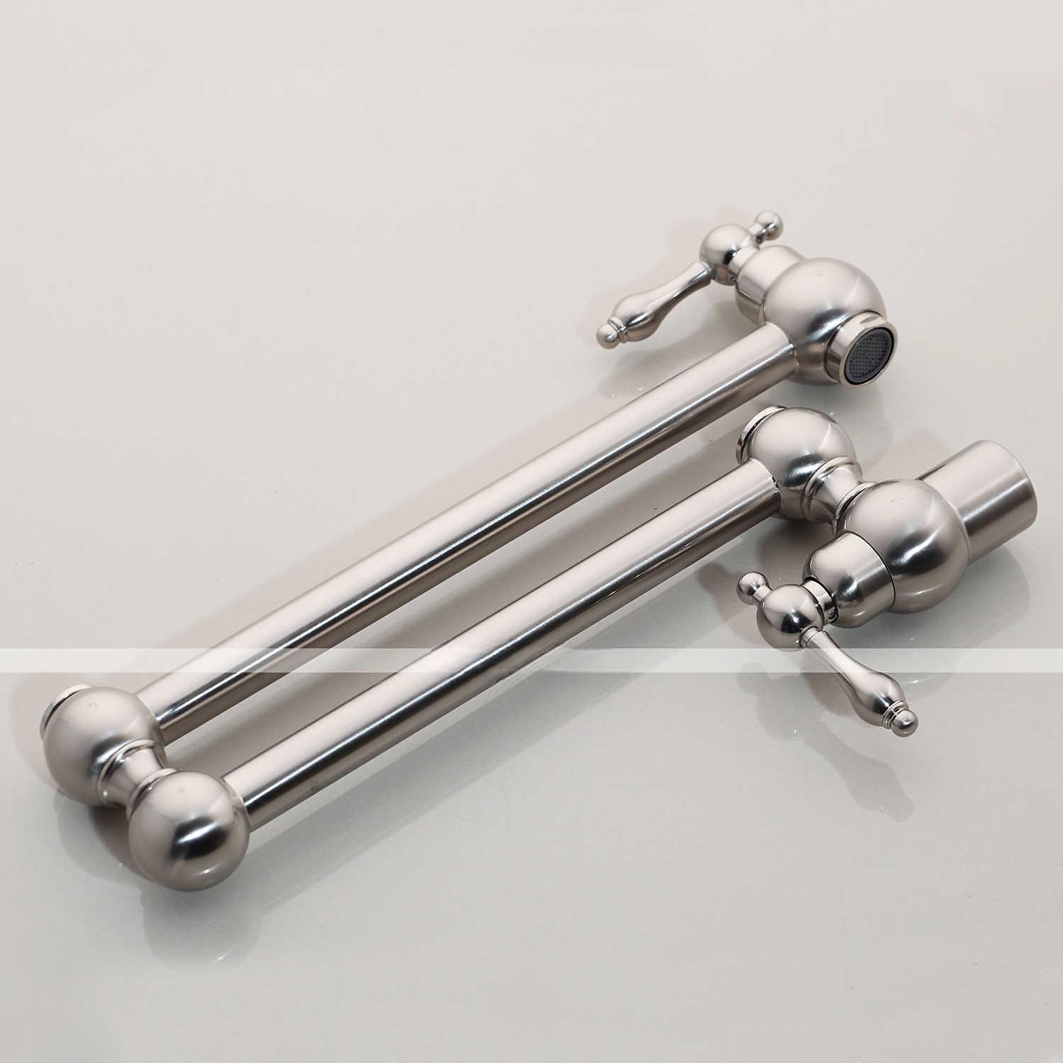 Kitchen FaucetKitchen FaucetWall Mounted Pot FillerBrass Foldable Kitchen Tap 2025 - CAD $167.99 –P4