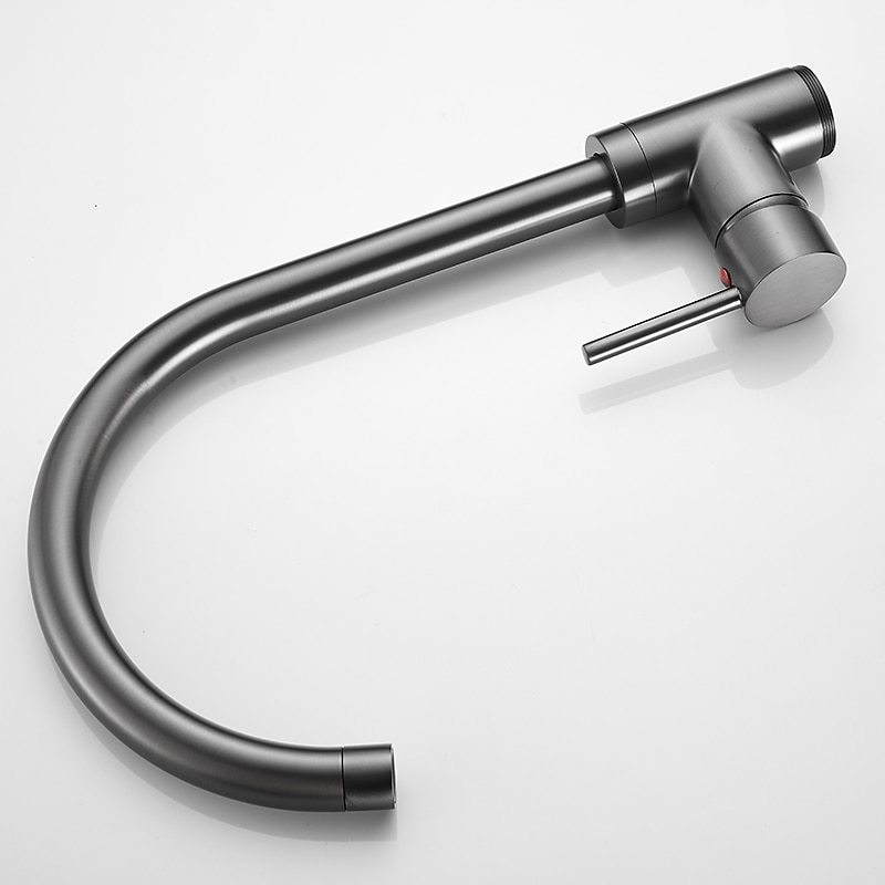 Bathtub Faucet Gun Grey Contemporary Electroplated Free Standing Ceramic Valve Bath Shower Mixer Taps 2025 - CAD $328.99 –P4