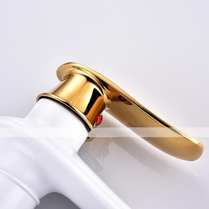 Bathroom Sink Faucet - Classic Electroplated Centerset Single Handle One HoleBath Taps 2025 - CAD $103.99 –P6