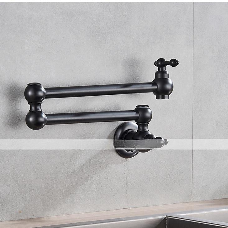 Kitchen FaucetKitchen FaucetWall Mounted Pot FillerBrass Foldable Kitchen Tap 2025 - CAD $167.99 –P1