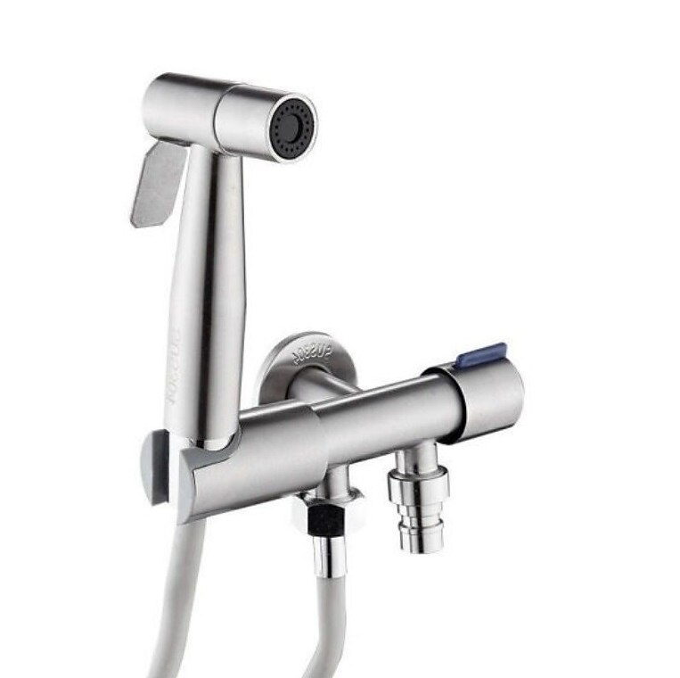 Handheld Toilet Bidet Sprayer Kit Wall-mount 304 Stainless Steel Toilet Bidet Showerhead with Hose Bathroom Cleaning Set 2025 - CAD $39.99 –P3