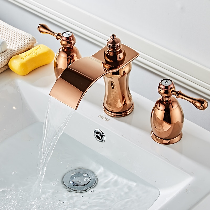 Widespread Bathroom Sink Faucet
