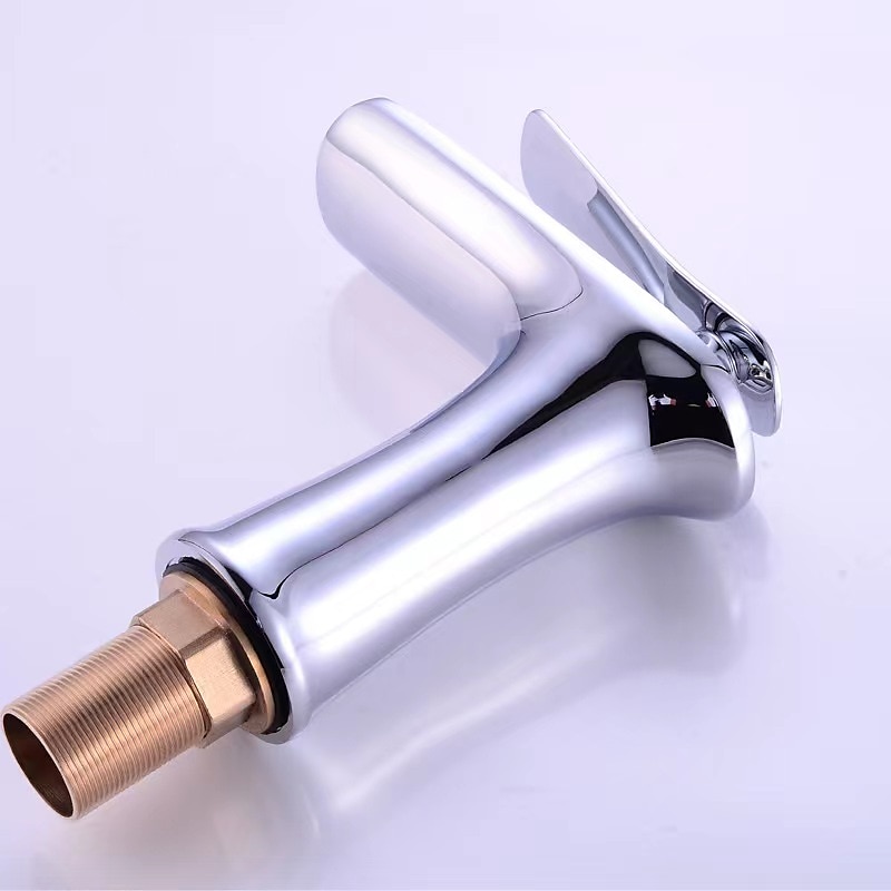 Waterfall Bathroom Sink Mixer Faucet 4.7" Spout, Mono Wash Basin Single Handle Basin Taps Washroom with Hot and Cold Hose, Monobloc Vessel Water Brass Tap Deck Mounted 2025 - CAD $87.99 –P3
