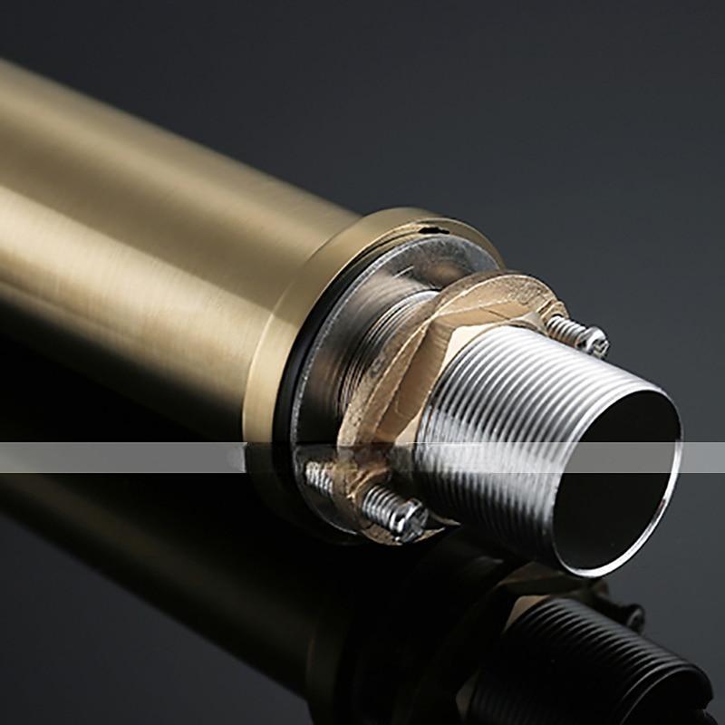 Bathroom Sink Faucet - Single Brushed Gold Centerset Single Handle One HoleBath Taps 2025 - CAD $159.99 –P3