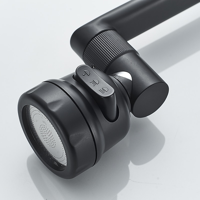 Bathroom Sink Faucet,Brass 360 Degree Rotating Liftable 3-Type Outlet Multi-Function Single Handle One Hole Bath Taps(Matte Black/Chrome) 2025 - CAD $111.99 –P17
