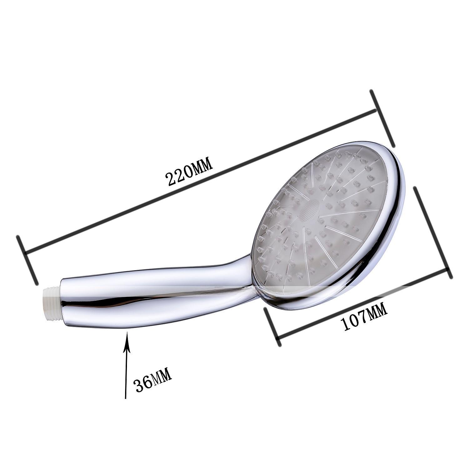 Contemporary Hand Shower / Rain Shower Chrome Feature - Creative / LED / Shower Shower Head 2025 - CAD $14.99 –P1
