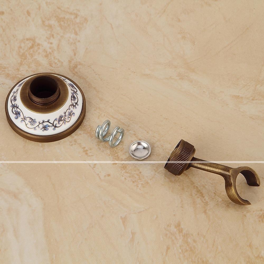 Brass Shower Faucet SetTwo Handles One Hole  Wall Installation Waterfall Portable Spray Pull out Handshower with Cold/Hot Water 2025 - CAD $71.99 –P10