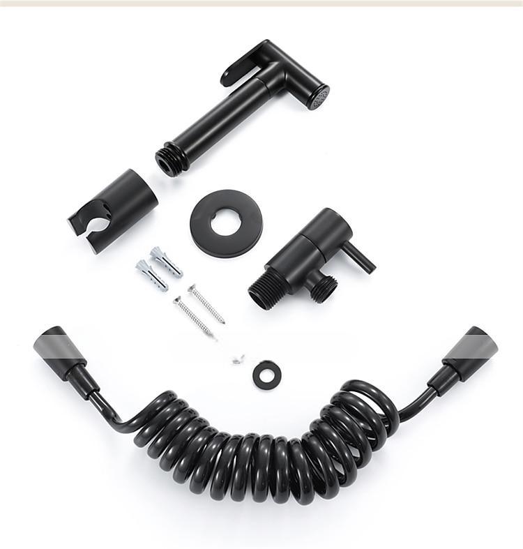 Single hole Bidet BlackToilet Handheld bidet Sprayer Self-Cleaning Contemporary 2025 - CAD $59.99 –P8