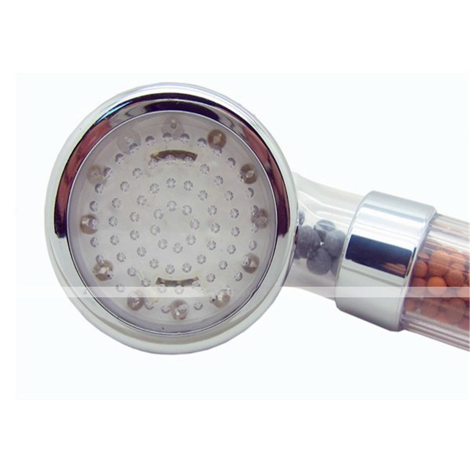 3-Color Temperature Sensitive LED Color Changing Hand Shower / ABS Water Powered Color Changing LED Hand Shower High Quality 2025 - CAD $11.99 –P4