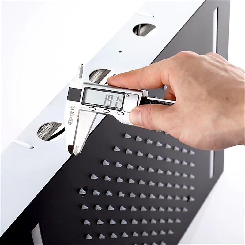 Shower Faucet500*360 Matte Black Bathroom Faucet Rain Shower Complete with Multi-color LED Stainless Steel Shower Head Ceiling Mounted Ti-PVD Feature - Design / Rainfall Shower Head System 2025 - CAD $478.99 –P6
