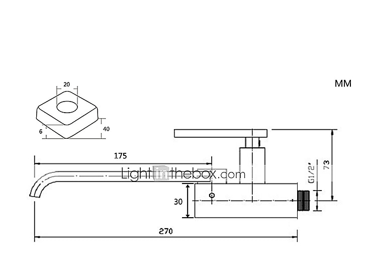 Copper Kitchen Sink Faucet,Waterfall Chrome Widespread Rotatable Single Handle One Hole Kitchen Taps with Ceramic Valve Cold Water Only 2025 - CAD $103.99 –P2