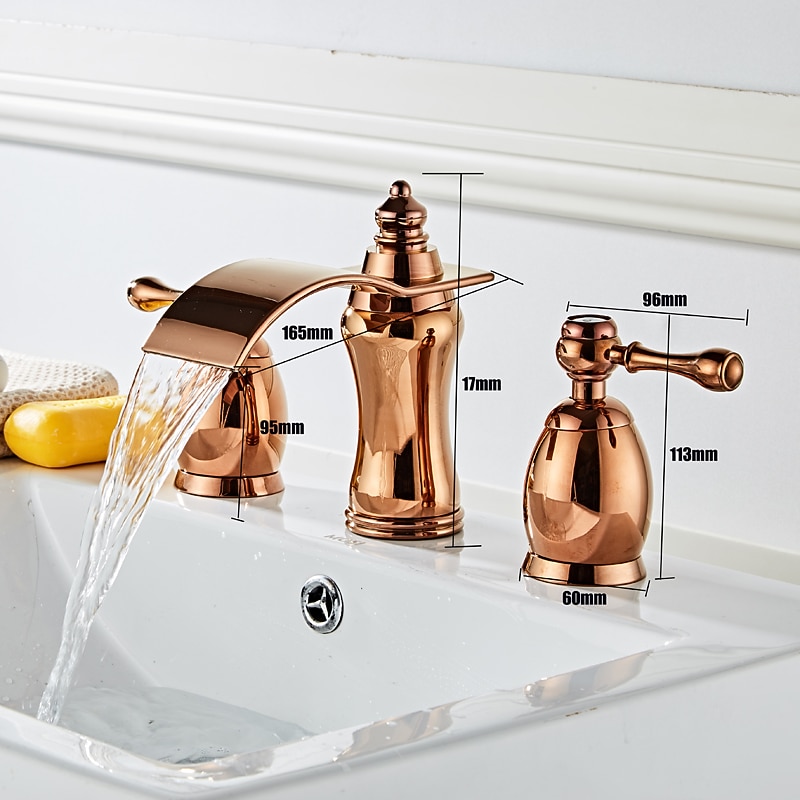 Widespread Bathroom Sink Faucet