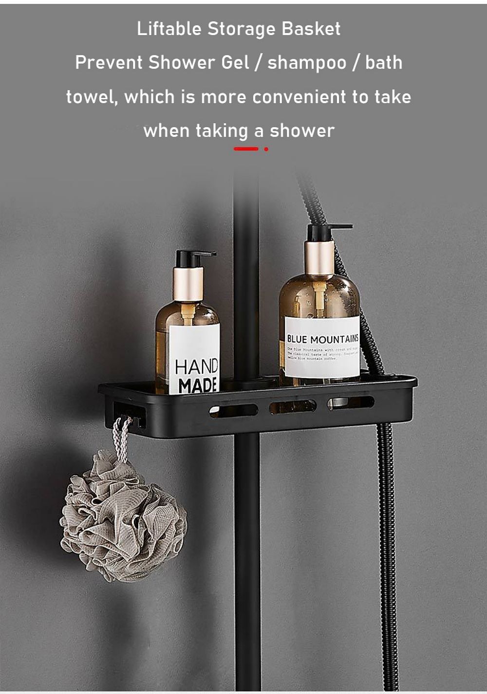 Shower System Faucet Combo Set with 8" Rain Showerhead Multi-Function Hand Shower Adjustable Slide Bar and Soap Dish Wall Mounted Ceramic Valve Bath Shower Mixer Taps 2025 - CAD $223.99 –P3