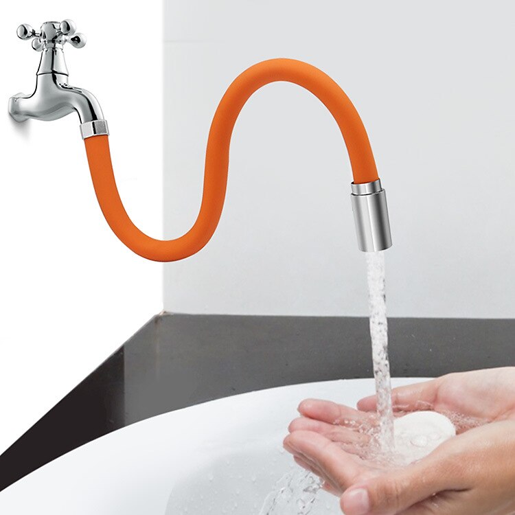 Faucet Extension Tube 45cm Universal Flexible Hose Shapeable Water Pipe Multipurpose Connector Faucet for Kitchen Sink Bathroom Garden 2025 - CAD $11.99 –P4