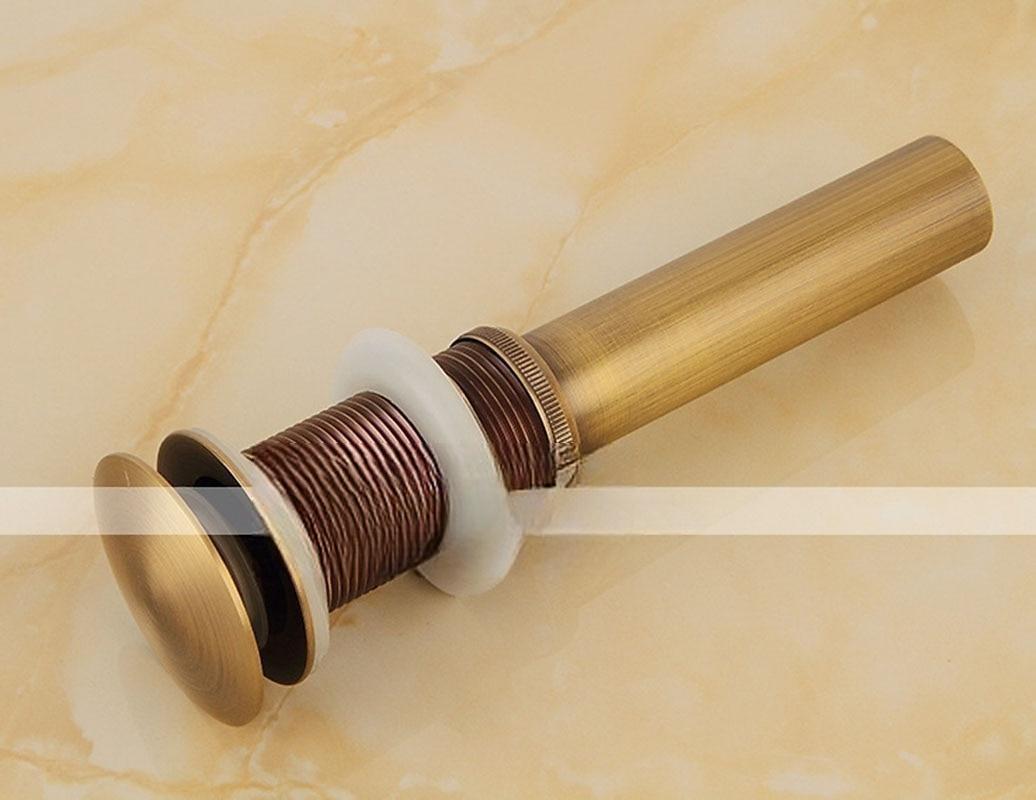 Kitchen Sink Mixer Faucet with Pull Out Spray 360 Swivel Pull Down Vessel Taps Antique Brass/Black Deck Mounted Antique Single Handle One Hole Kitchen Taps 2025 - CAD $151.97 –P11