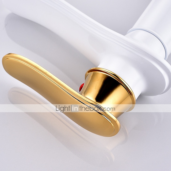 Bathroom Sink Faucet - Classic Electroplated Centerset Single Handle One HoleBath Taps 2025 - CAD $103.99 –P8
