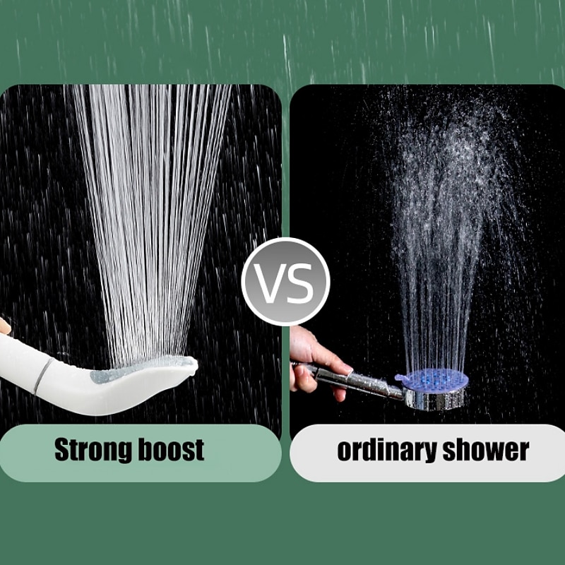 Pressurized Shower Head with Handheld Beauty Skin Purification High Flow High Pressure Shower Head 2025 - CAD $6.99 –P2