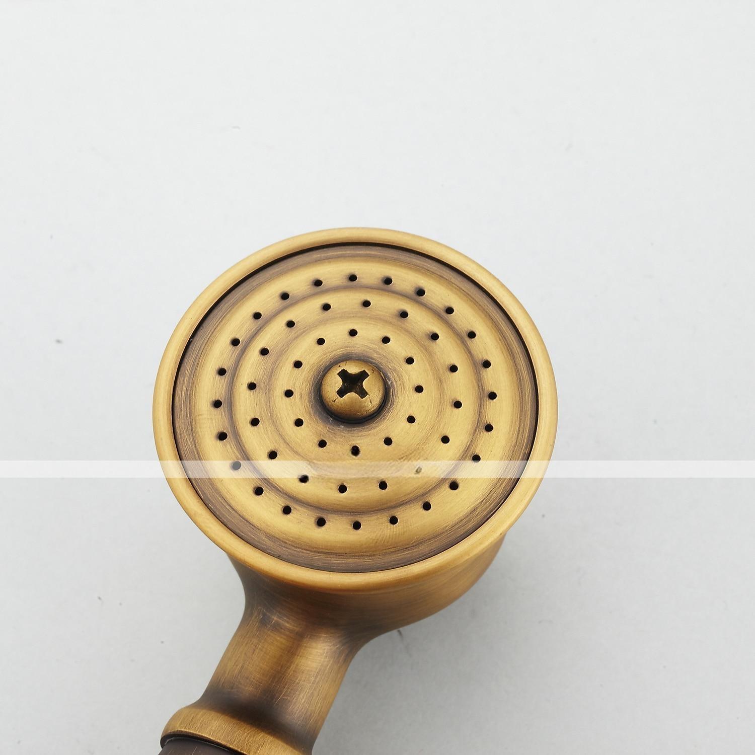 Shower Faucet Set Brass with Bathtub Spout Shower System 2 Knob Handle Telephone Style Heldhand Showerhand 1.5m Hose Wall Mounted Tap 2025 - CAD $159.99 –P6