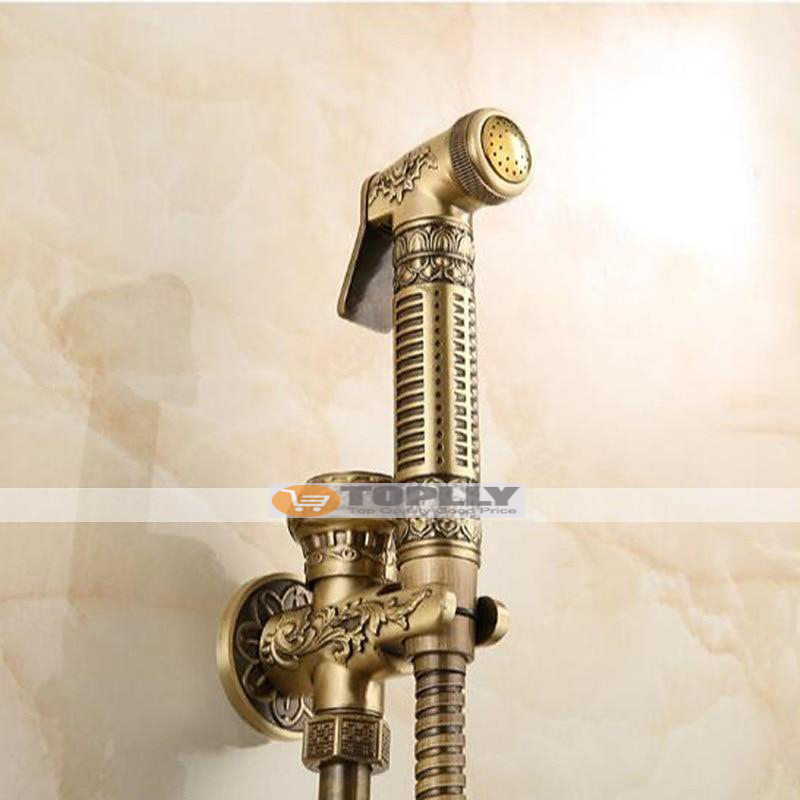 Bidet Faucet Antique Copper Toilet Handheld Bidet Sprayer Self-Cleaning Antique 2025 - CAD $52.99 –P1