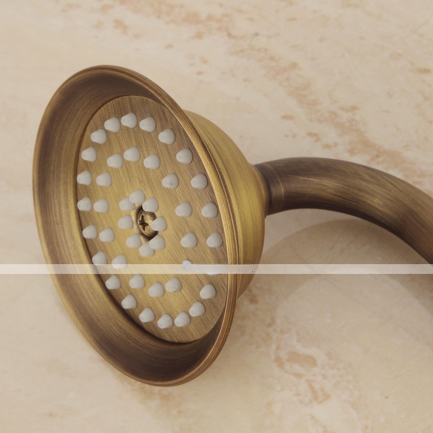 Brass Shower Faucet SetTwo Handles One Hole  Wall Installation Waterfall Portable Spray Pull out Handshower with Cold/Hot Water 2025 - CAD $71.99 –P3