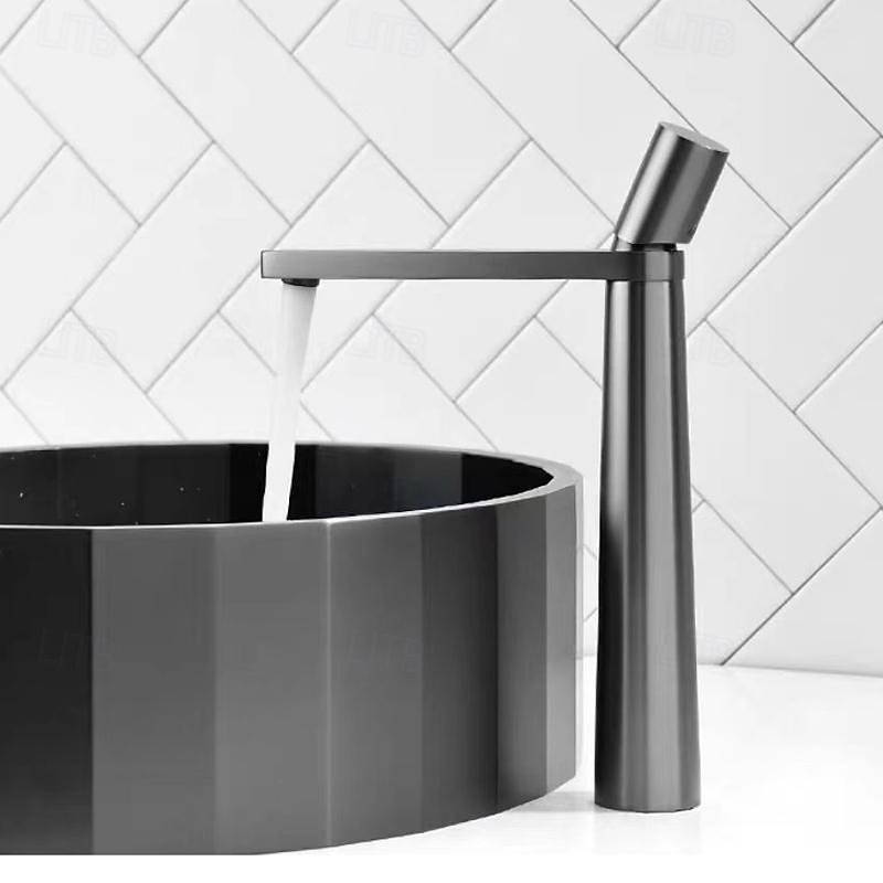 Bathroom Sink Faucet - Classic Electroplated Mount Outside Single Handle One HoleBath Taps 2025 - CAD $113.59 –P15