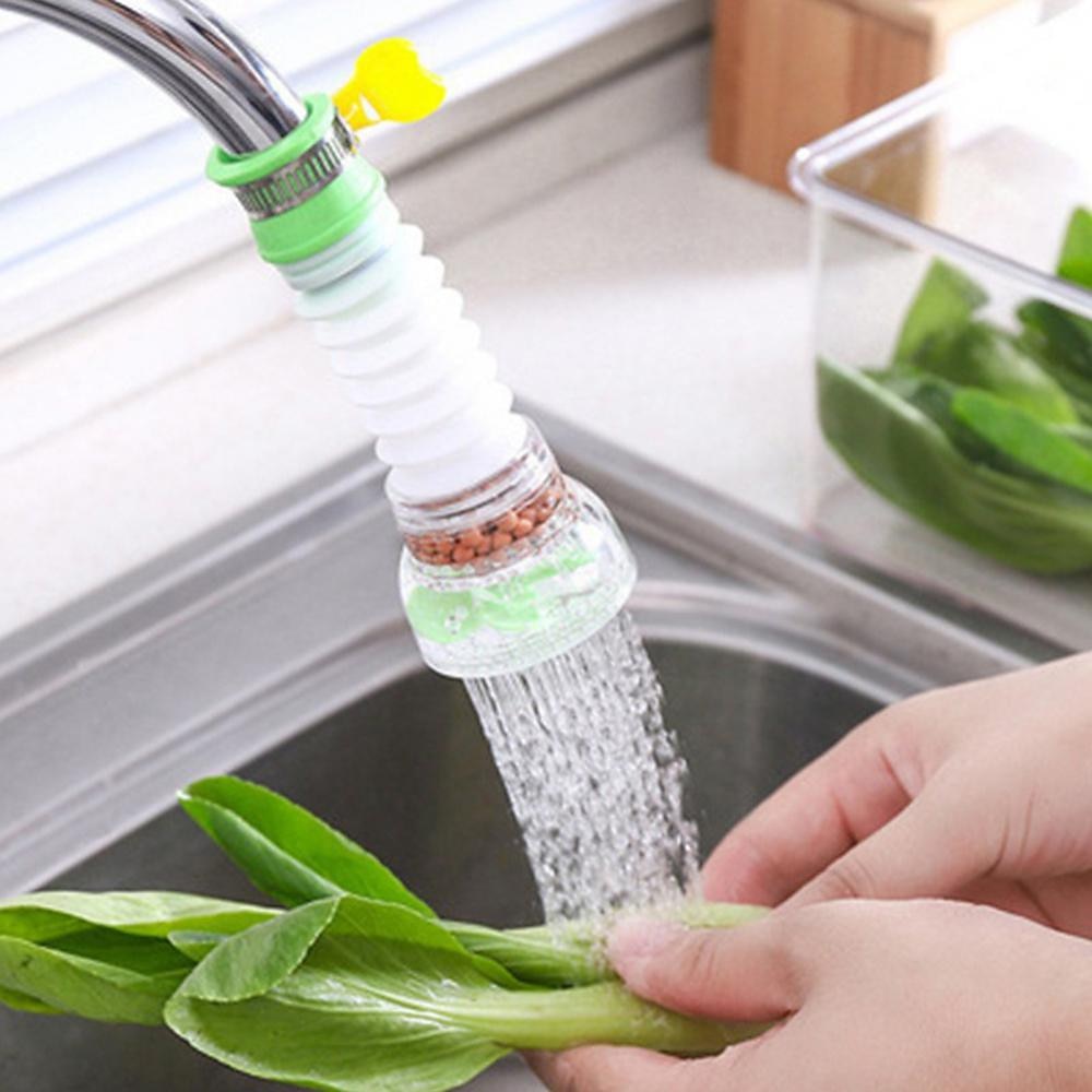 2Pcs Kitchen Water Filter Faucet Head Replacement 360 Adjustable Flexible Tap Extender Water Saving Sprayer Aerator Nozzle Attachment Diffuser Bathroom Accessories 2025 - CAD $9.99 –P4