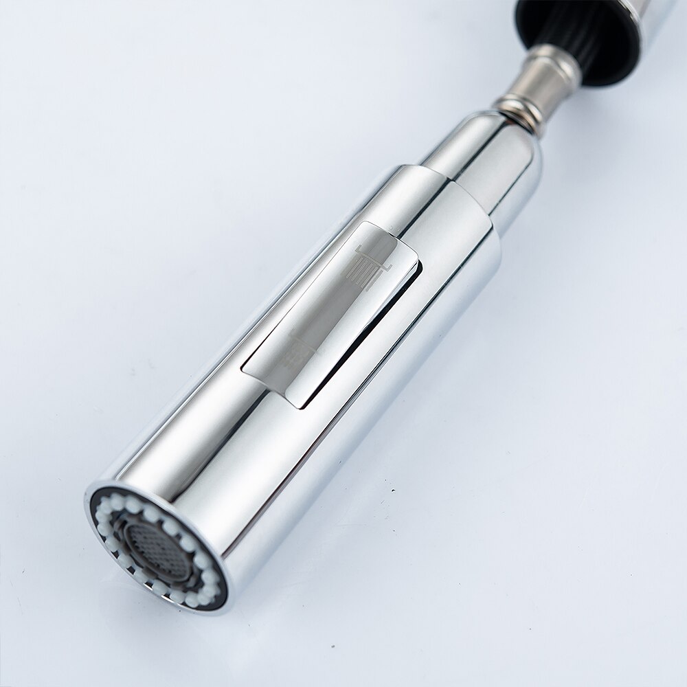 Kitchen Faucet with Pull-out SpraySingle Handle One Hole 2-modes Brass Kitchen Taps 2025 - CAD $199.99 –P2
