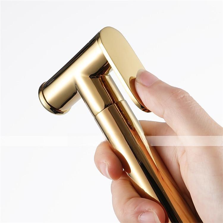 Ti-PVD Gold Handheld Bidet Sprayer with ABS Base and 1.5m Hose 2025 - CAD $43.99 –P9