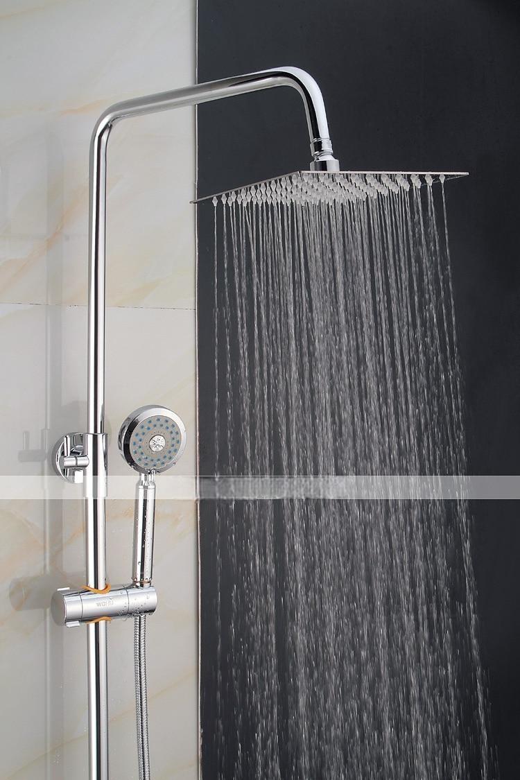 Contemporary Rain Shower Chrome Feature - Rainfall Shower Head 2025 - CAD $47.99 –P2