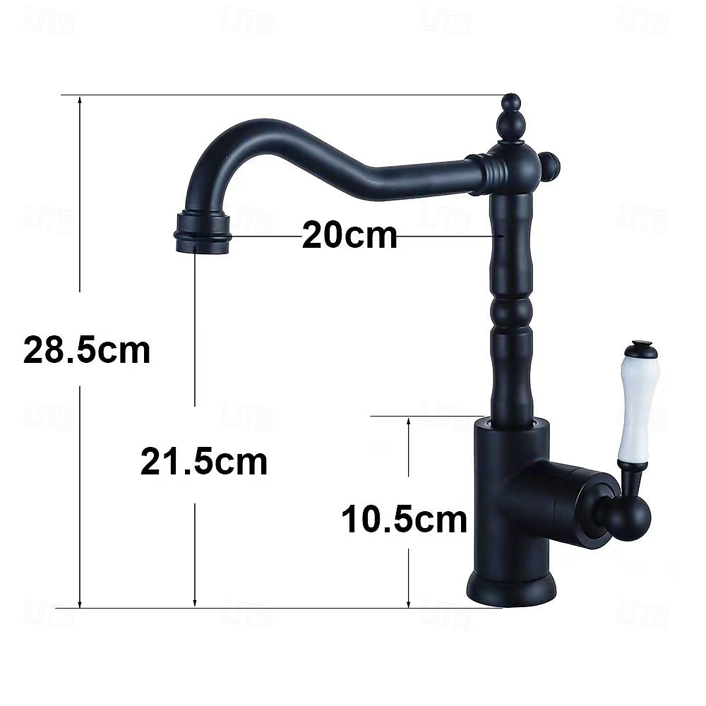 Kitchen Faucet 360 Swivel Antique Sink Faucet Mixer Tap Fashion Gold Sink Faucet Copper Hot and Cold Basin Tap 2025 - CAD $111.99 –P2