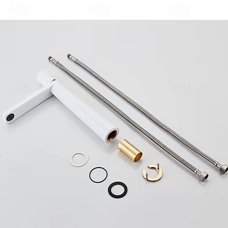 Bathroom Sink Faucet - Classic Electroplated Mount Outside Single Handle One HoleBath Taps 2025 - CAD $113.59 –P19