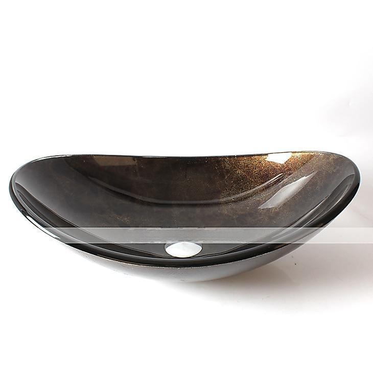 Mounting Ring Antique Tempered Glass Rectangular Vessel Sink Lavabo 2025 - CAD $366.99 –P5